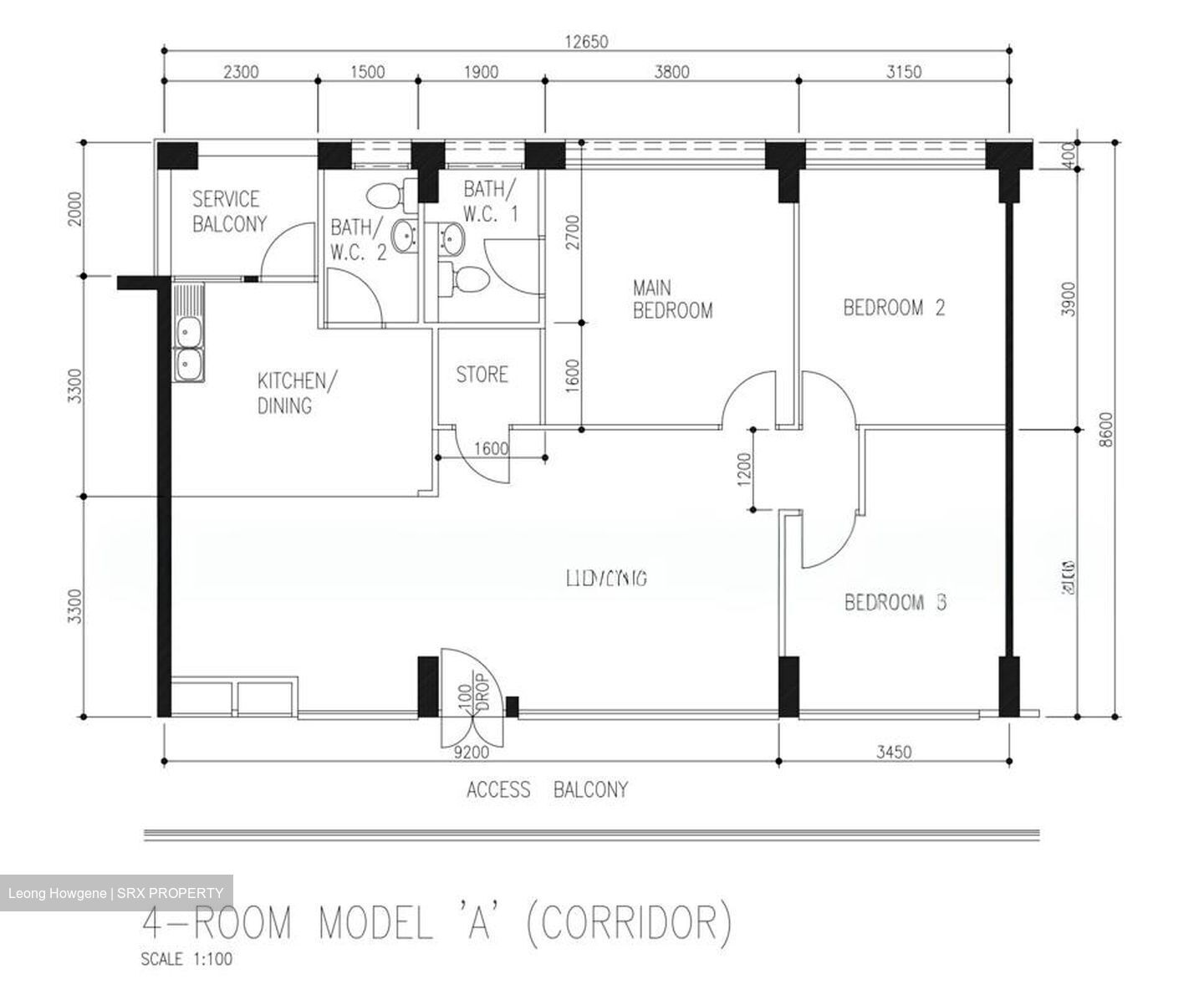 Blk 617 Choa Chu Kang North 7 (Choa Chu Kang), HDB 4 Rooms #580934241